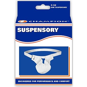 Champion Suspensory, XL, White, (0052-XL)