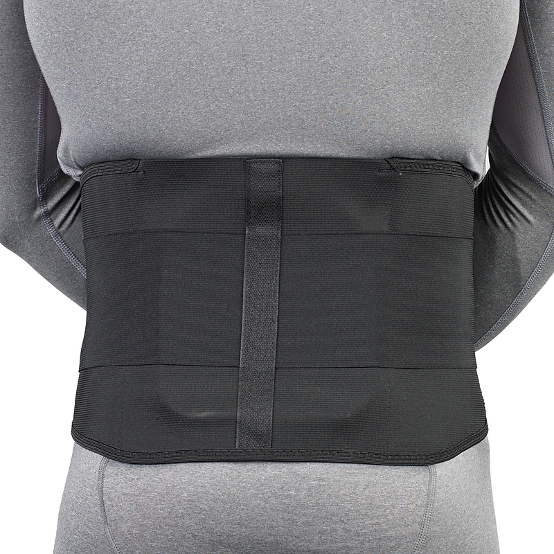OTC LumboTek Lumbosacral Support with 9" Back Inserts, 3L, Black, (2895-BL09-3L) image 1
