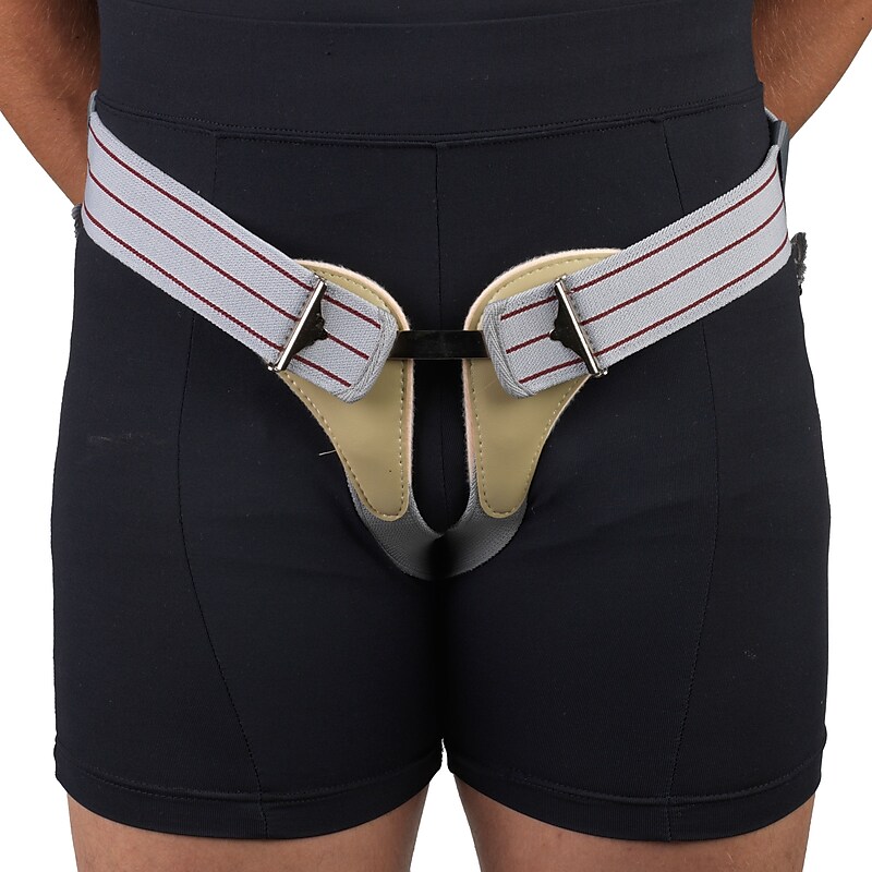 OTC Bilateral Hernia Truss, XL, Gray/Silver, (2939-XL) image 1