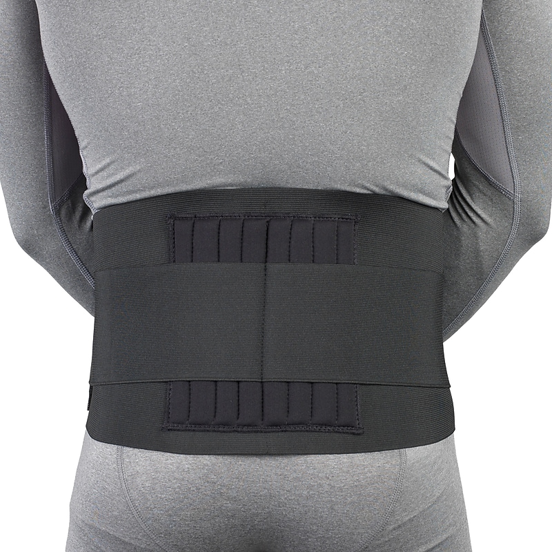 OTC Heavy Duty Sacro brace with Thermopad, Universal,Black, (2886) image 1