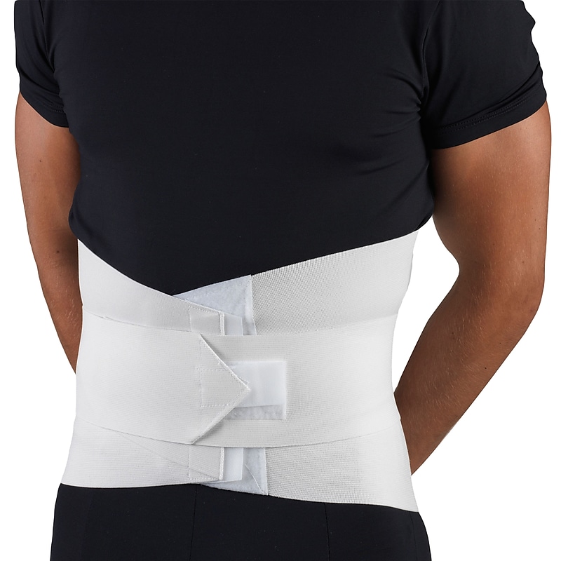OTC Lumbosacral Support with Abdominal Uplift, 2L, White, (2890-2L) image 1