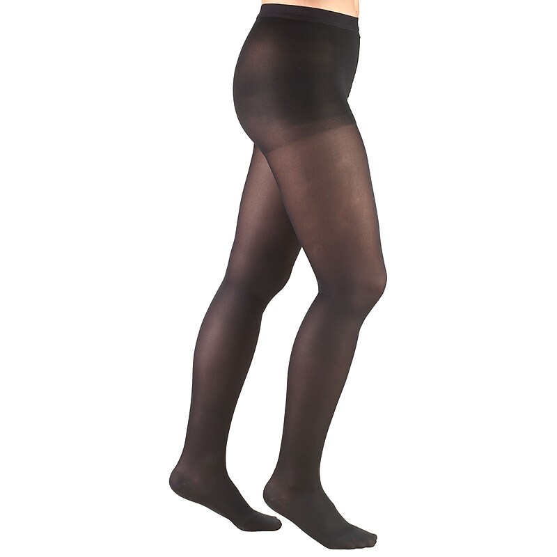 Truform Women's Pantyhose: 20-30 mmHg, S, BLACK (0365BL-S) image 1
