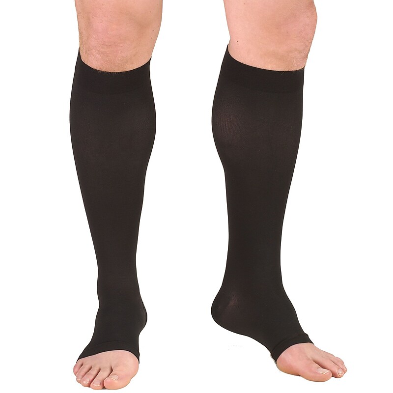 Truform Stockings, Knee High, Open Toe: 20-30 mmHg, 2L, BEIGE (0865BL-2L) image 1