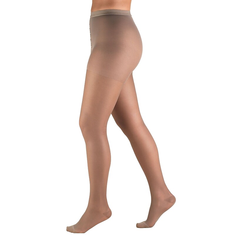 Truform Sheer Pantyhose: 15-20 mmHg, T, TAUPE (1775TP-T) image 1