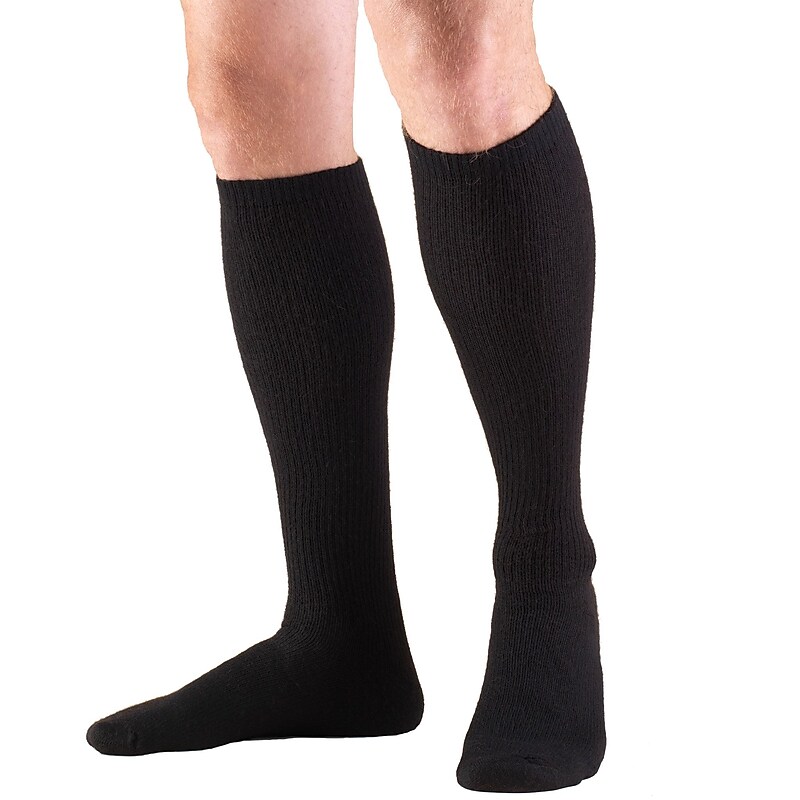 Truform Socks, Knee High: 8-15 mmHg, XS, BLACK (1913BL-XS) image 1