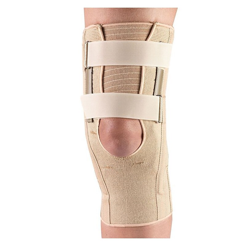 OTC Knee Support with Condyle Pads And Expansion Panel, XS (2555V-XS) image 1