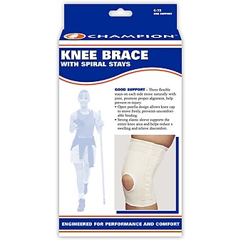 Champion Knee Brace with Flexible Stays, M (0072-M)