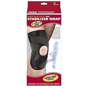 OTC Orthotex Knee Stabilizer Wrap For Osteoarthritis, Right Leg, S (2540/R-S)