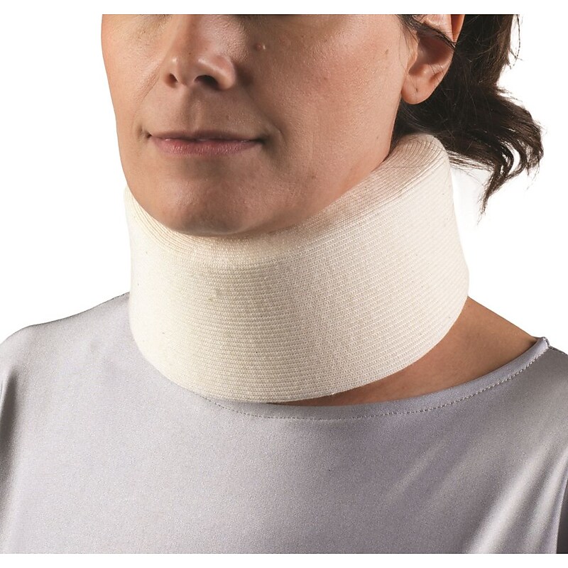 OTC Cervical Collar, 3 inch Soft Foam, Average Depth   (2394/A-XS) image 1
