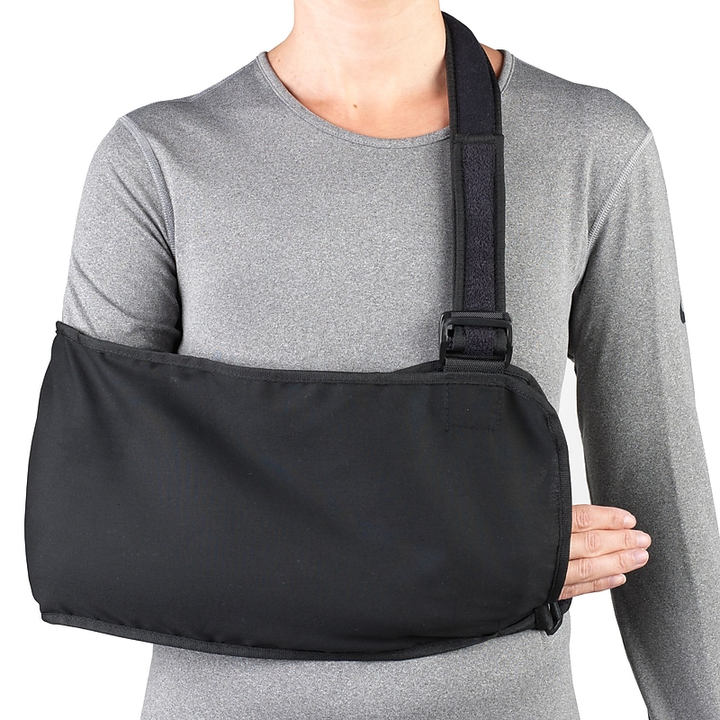 OTC Lightweight Shoulder Immobilizer, Black,  Universal, (2464) image 1