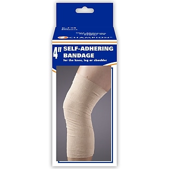 Champion Self-Adhering Elastic Bandage, Universal Fit, 4 inch Width (0134)