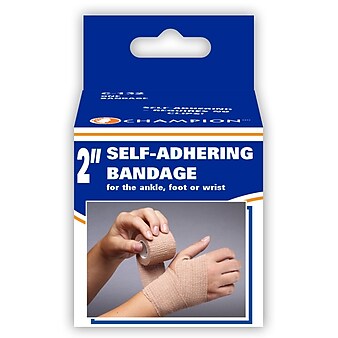 Champion Self-Adhering Elastic Bandage, Universal Fit, 2 inch Width (0132)