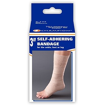 Champion Self-Adhering Elastic Bandage, Universal Fit, 3 inch Width (0133)