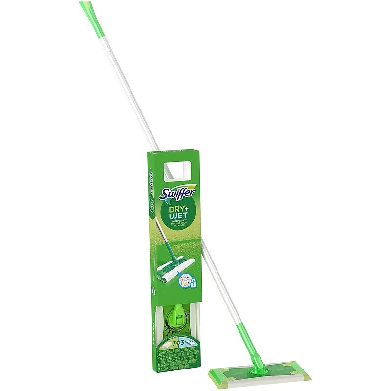 Swiffer Sweeper Plastic Spray Mop Kit, Green (86078) image 1