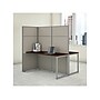 Bush Business Furniture Easy Office 66"H x 60"W 2 Person Back to Back Cubicle Workstation, Mocha Cherry (EODH460MR-03K)~#|#~sp60421788_sc7