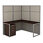 Bush Business Furniture Easy Office 66"H x 60"W L-Shaped Cubicle Panel Workstation, Mocha Cherry (EODH36SMR-03K)~#|#~sp60421794_sc7
