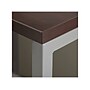Bush Business Furniture Easy Office 66"H x 60"W L-Shaped Cubicle Panel Workstation, Mocha Cherry (EODH36SMR-03K)~#|#~sp60421796_sc7