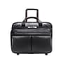 McKlein L Series BOWERY Leather Briefcase, Laptop Compatible, Rolling, Black (87855MCK)~#|#~sp60422025_sc7