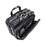 McKlein L Series BOWERY Leather Briefcase, Laptop Compatible, Rolling, Black (87855MCK)~#|#~sp60422027_sc7