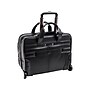 McKlein L Series BOWERY Leather Briefcase, Laptop Compatible, Rolling, Black (87855MCK)~#|#~sp60422029_sc7