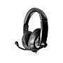 Hamilton Buhl Smart-Trek Deluxe USB-A Noise Canceling Stereo Computer Headset, Black/Silver (ST2BKU)~#|#~sp60490925_sc7