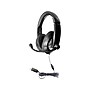 Hamilton Buhl Smart-Trek Deluxe USB-A Noise Canceling Stereo Computer Headset, Black/Silver (ST2BKU)~#|#~sp60490926_sc7