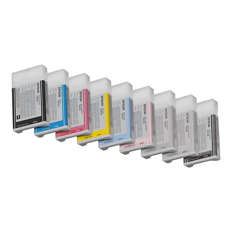 Epson T612800 Black Matte Standard Yield Ink Cartridge image 1