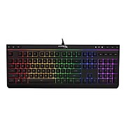 Kingston Alloy Core RGB Gaming Wired Keyboard, Black  (HX-KB5ME2)