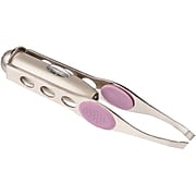 Vivitar Simply Beautiful Lighted Tweezers, Pink (PG-7003-PNK)