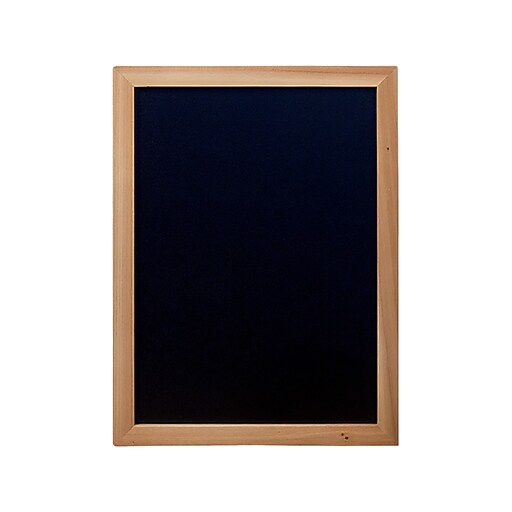 SecurIT Woody Wall Chalkboard, Wooden Frame, 12" x 16" (WBWTE3040