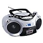 Supersonic 93598420M Portable Bluetooth Radio, Silver (SSC739BTSLV)~#|#~sp6068311_sc7