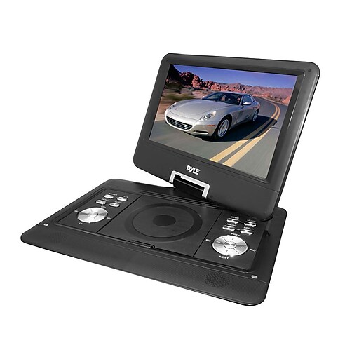 Pyle PDH14 14'' Portable DVD Player , Black at Staples