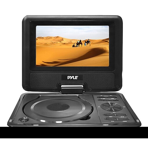 Pyle PDH9 9" Portable DVD Player , Black at Staples