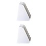Lineco Single Wing Self-Stick Easel Backs, Size 3", White, 50 Per Pack (PK2-L328-1233)~#|#~sp60782617_sc7