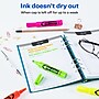 Avery Hi-Liter Tank Highlighters, Chisel, Assorted, 4/Pack (24063)~#|#~sp60783432_sc7