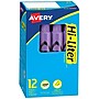 Avery Hi-Liter Tank Highlighter, Chisel Tip, Purple, Dozen (24060)~#|#~sp60783455_sc7