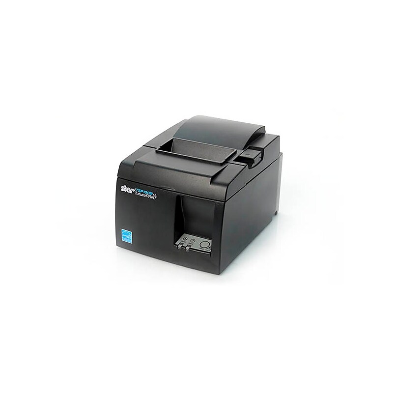 Star Micronics TSP143IIILAN Direct Thermal POS Receipt Printer, Ethernet (LAN), Gray image 1