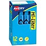 Avery Hi-Liter Desk Style Highlighters, Chisel Tip, Blue, Dozen (24016)~#|#~sp60783546_sc7