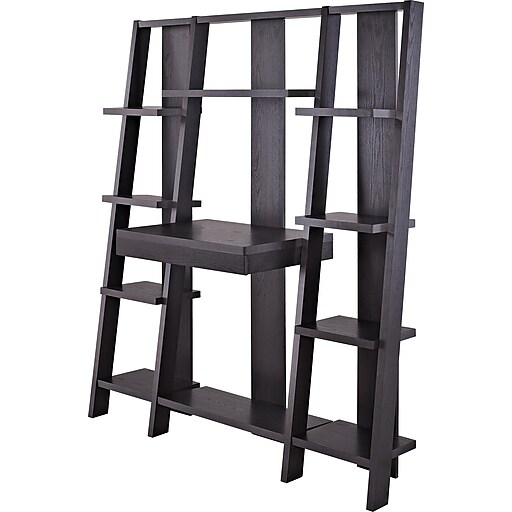 Shop Staples For Altra Tiffany Ladder Desk Bookcase Espresso