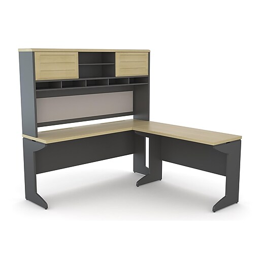 Shop Staples For Altra Pursuit L Shaped Desk With Hutch Bundle