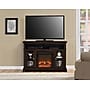 Ameriwood Brooklyn Fireplace TV Stand, Screens up to 50", Espresso (1765096PCOM)~#|#~sp60785372_sc7
