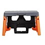 Cosco Folding Step Stool, 1-Step, 300 lb Capacity, Orange/Gray (11903BGO1E)~#|#~sp60785638_sc7