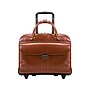 McKleinUSA W Series LAKEWOOD Ladies' Leather Check-Point Friendly Briefcase, Brown (96614)~#|#~sp60787518_sc7