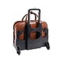 McKleinUSA W Series LAKEWOOD Ladies' Leather Check-Point Friendly Briefcase, Brown (96614)~#|#~sp60787520_sc7