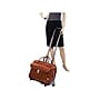 McKleinUSA W Series LAKEWOOD Ladies' Leather Check-Point Friendly Briefcase, Brown (96614)~#|#~sp60787522_sc7