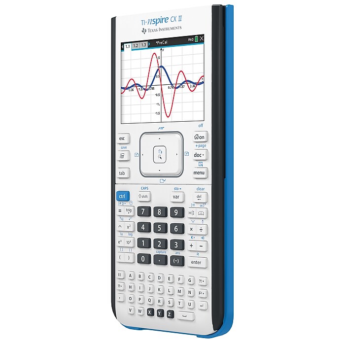 Texas Instruments CXII TI-Nspire Graphing Calculator, White (NSCX2