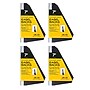 Lineco Single Wing Self-Stick Easel Backs, Size 7", Black, 100 Per Pack (PK4-328-3330)~#|#~sp60806808_sc7
