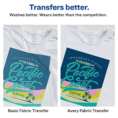 can you print on transfer paper at staples