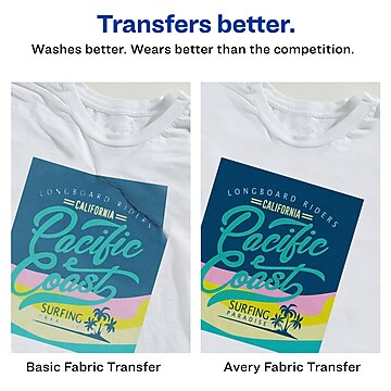 iron on transfer paper staples