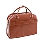 McKlein Roseville Leather Briefcase, Laptop Compatible, Rolling, TSA Checkpoint Friendly, Brown (96644)~#|#~sp60962142_sc7
